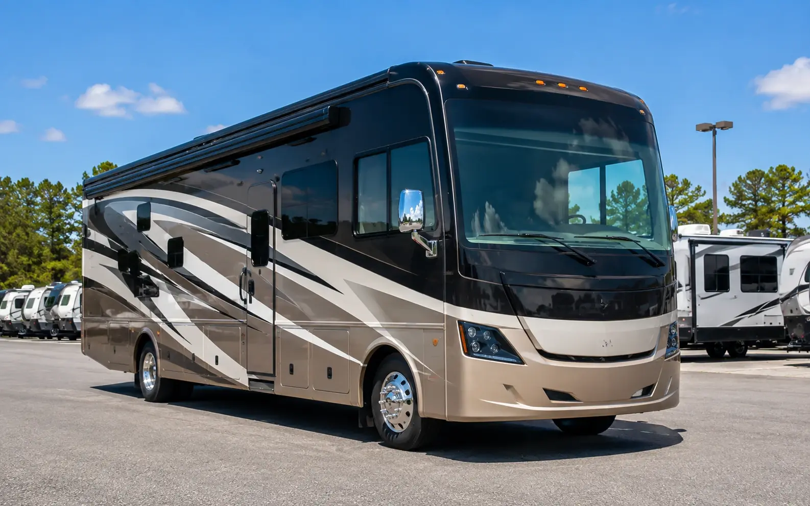 Class A motorhome — RV Dealz nationwide RV price matching